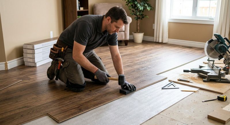 Plank Laminate Installation