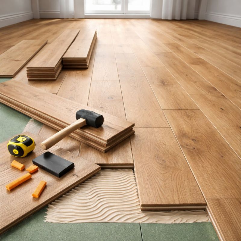 Engineered Wood Installation in Portland, TN
