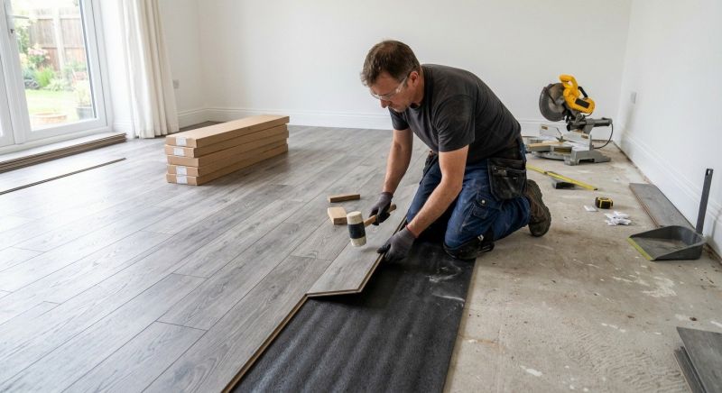 Laminate Floor Installation in Westmoreland, TN