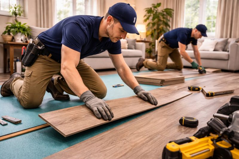 Laminate Floor Replacement in Bethpage, TN