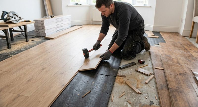 Laminate Floor Replacement in Castalian Springs, TN