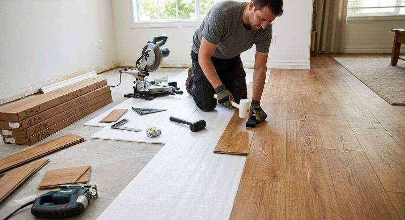 Laminate Floor Replacement in Franklin, KY