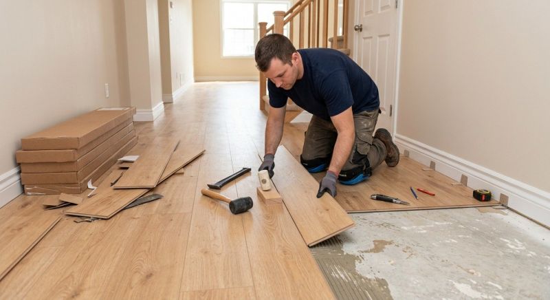 Laminate Tile Installation in Portland, TN