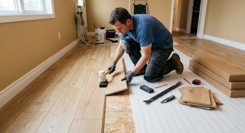 Laminate Tile Installation in Portland, TN