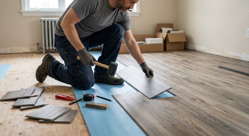 Linoleum Floor Installation in Wilson County, TN