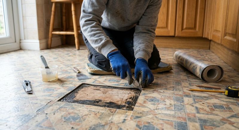 Linoleum Floor Installation in Wilson County, TN