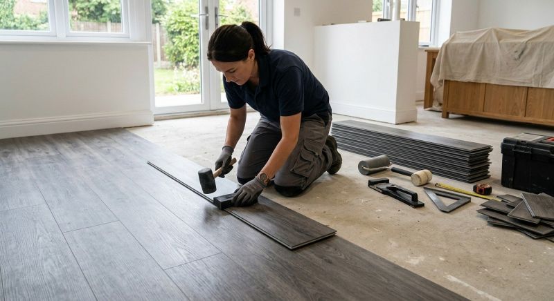 Luxury Vinyl Tile Installation in Castalian Springs, TN