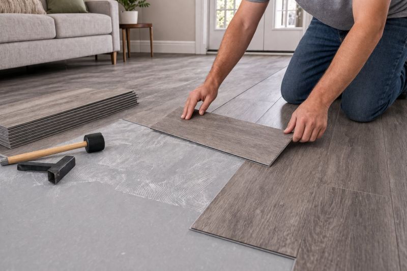 Luxury Vinyl Tile Installation in Castalian Springs, TN