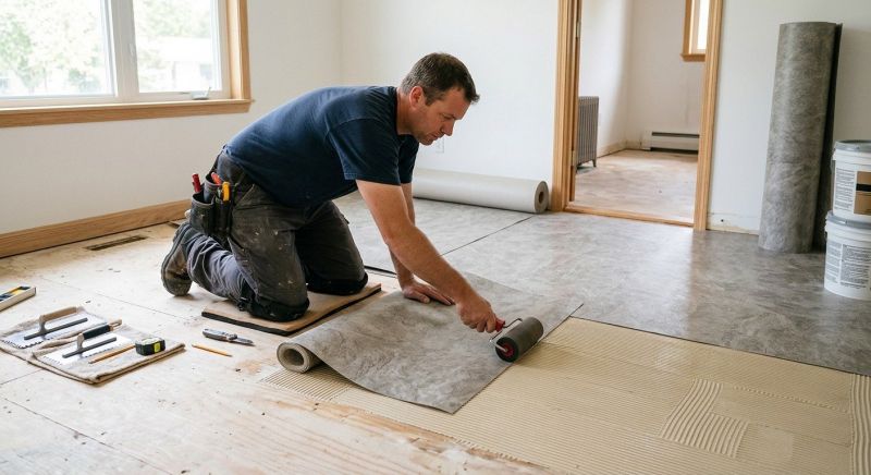 Sheet Flooring Installation in Wilson County, TN