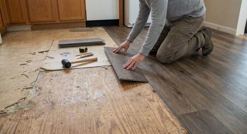 Vinyl Flooring Installation in Portland, TN