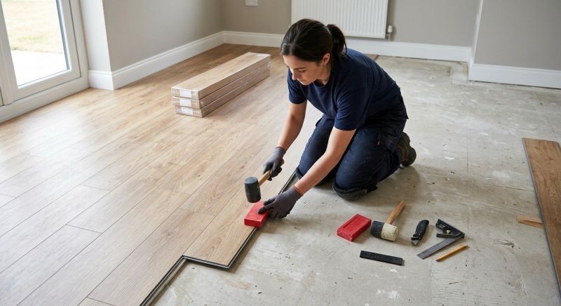 Vinyl Plank Floor Installation in Portland, TN