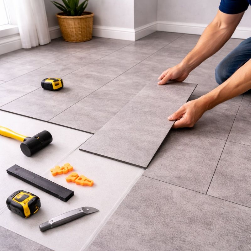 Vinyl Tile Installation in Portland, TN